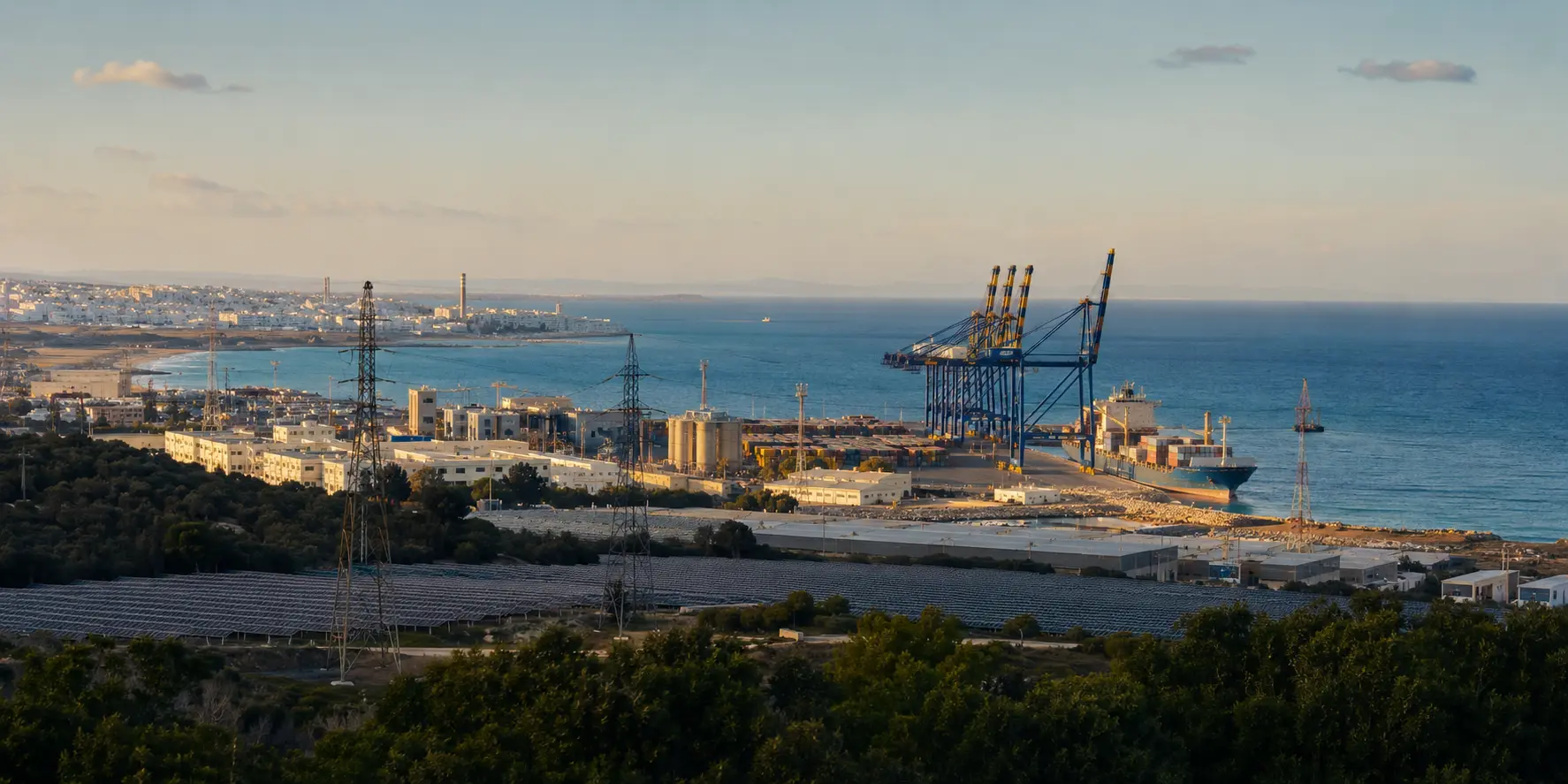 Paysage industriel et énergétique tunisien